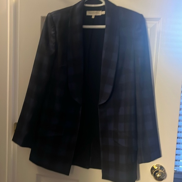 CHECKERED BLAZER SIZE S - Picture 1 of 4